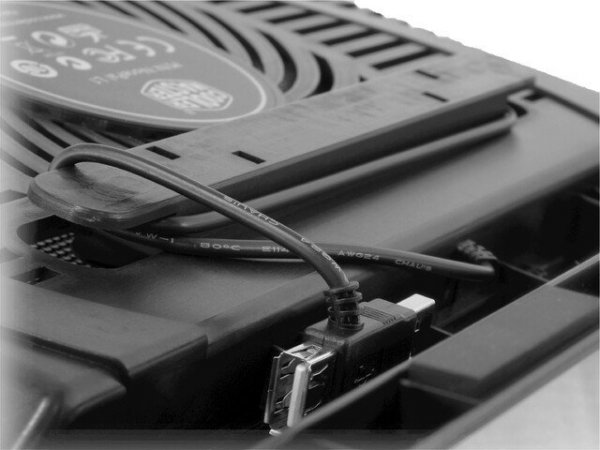 Cooler Master Podstawka pod laptop Notepal L1 wentylator, USB