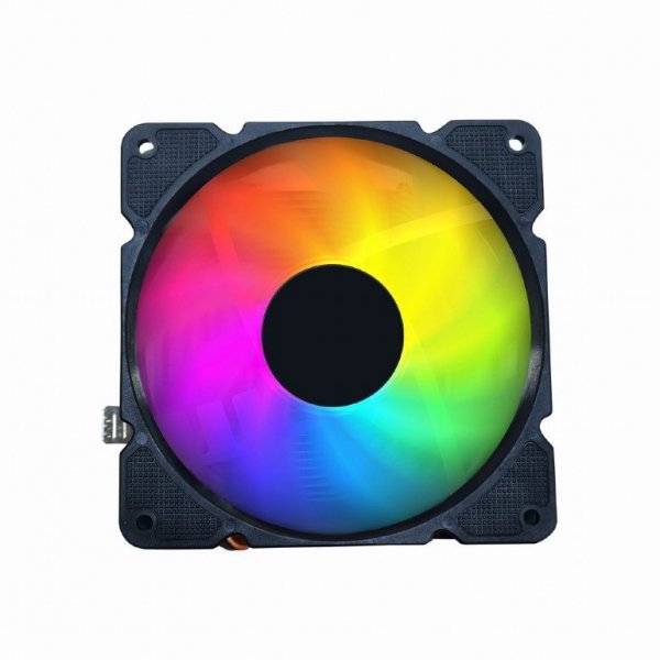 Gembird Chłodzenie CPU Huracan 12cm 100W 4-pin multicolor LED