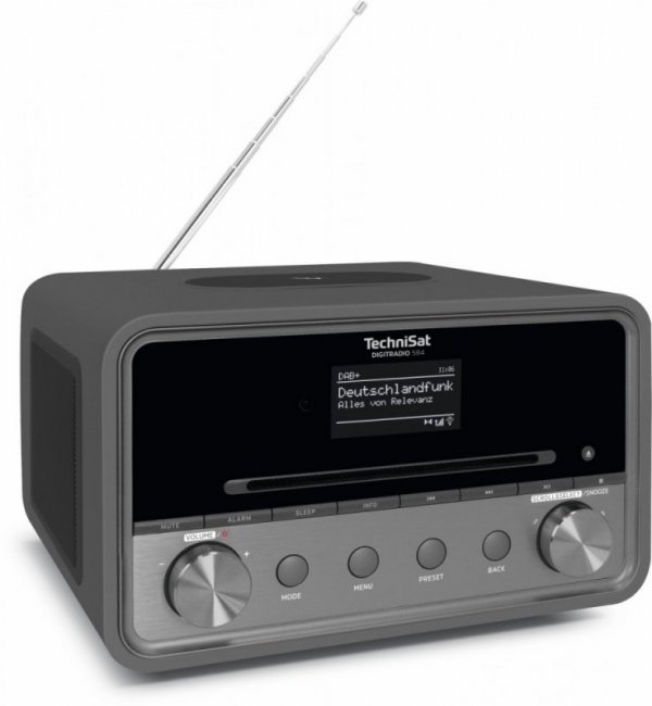 TechniSat Radioodtwarzacz Digitradio 584 CD/BT/DAB+/int antracyt