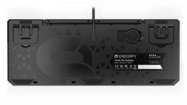 Endorfy Klawiatura gamingowa - Thock TKL Pud Kailh BR RGB
