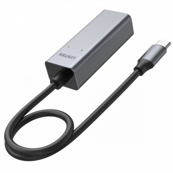 Unitek Adapter USB-C 3.1 GEN 1 -  RJ45; 2,5 Gbps; M/F; U1313A