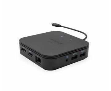 i-tec Stacja dokująca Thunderbolt 3 Travel Dock Dual 4K Display Power Delivery  60W + i-tec Universal Charger 77 W