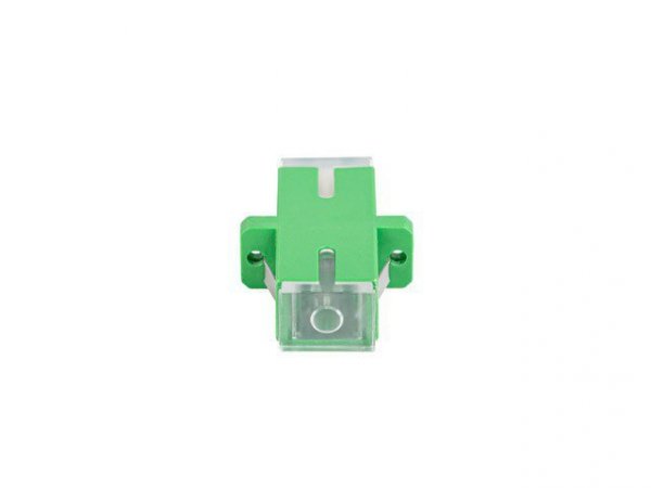 Lanberg Adapter światłowodowy SM SC/APC simplex zaślepka przezroczysta 25 sztuk