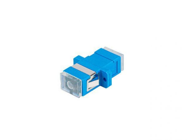 Lanberg Adapter światłowodowy SM SC/UPC simplex zaślepka przezroczysta 25 sztuk