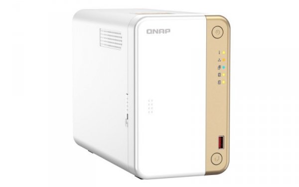 QNAP Serwer NAS TS-262-4G 2x0HDD NAS Intel Celeron 4505 4GB