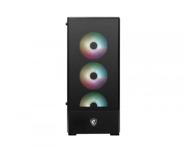 MSI Obudowa komputerowa MAG FORGE 112R wentylatory ARGB, szkło hartowane, 2xUSB