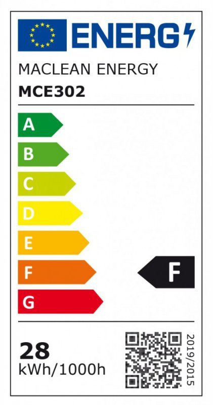 Maclean Żarówka LED E27 28W MCE302CW