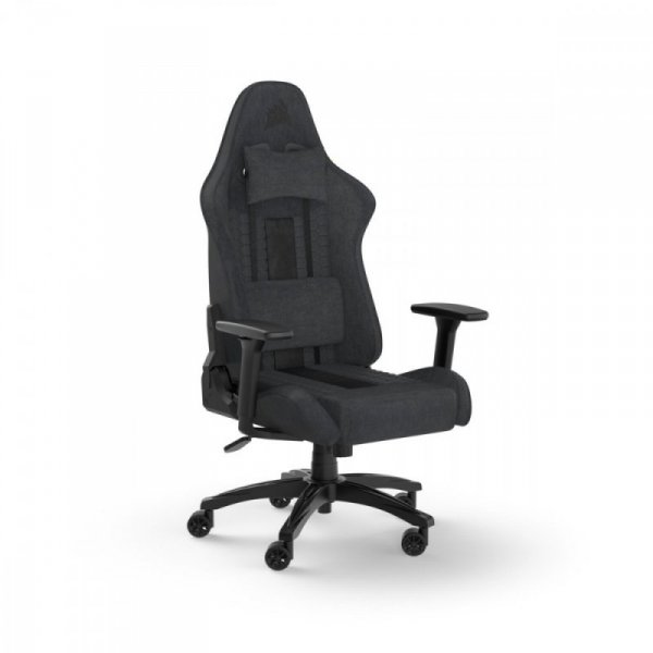 Corsair Fotel gamingowy TC100 Relaxed materiałowy Szary/Czarny