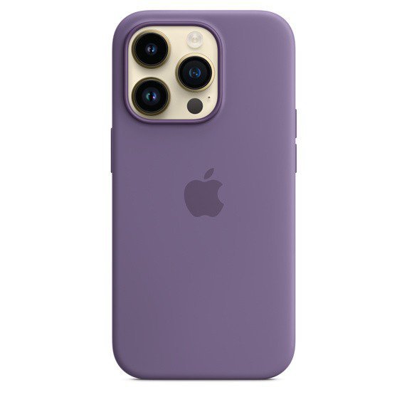 Apple Etui silikonowe z MagSafe do iPhonea 14 Pro - fiolet irysa