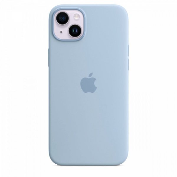 Apple Etui silikonowe z MagSafe do iPhonea 14 Plus - czysty błękit