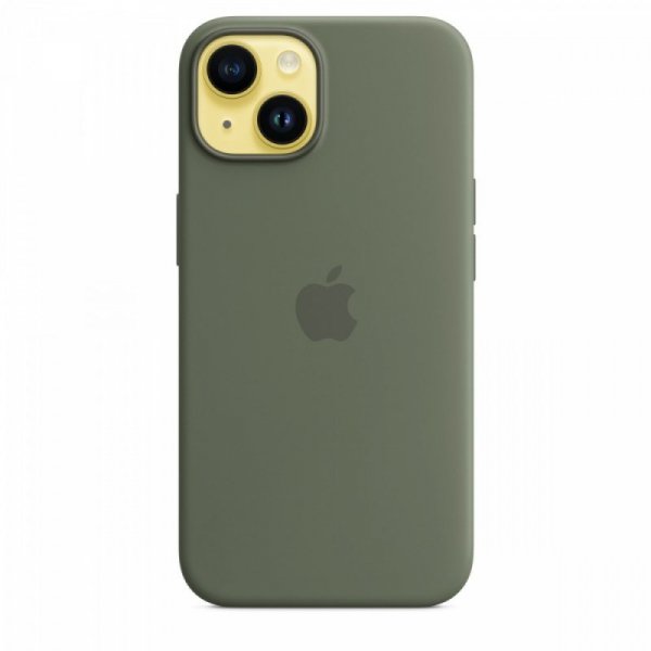 Apple Etui silikonowe z MagSafe do iPhonea 14 - moro