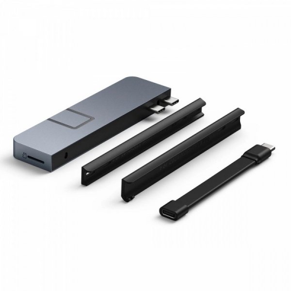 HyperDrive Koncentrator USB 7-in-2 USB-C HUB Grey HDMI/RJ45/USB-A/MicroSD/USB4