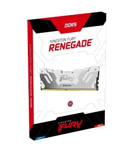 Kingston Pamięć DDR5 Fury Renegade White  16GB(1*16GB)/6000Mhz  CL32