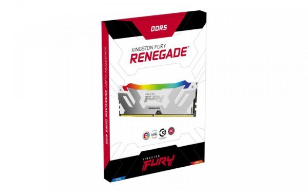 Kingston Pamięć DDR5 Fury Renegade RGB 16GB(1*16GB)/7200 CL38