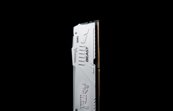 Kingston Pamięć DDR5 Fury Beast RGB 64GB(2*32GB)/6000 CL40 biała