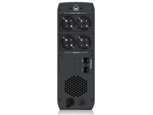 PowerWalker Zasilacz awaryjny VI 600 CSW line-interactive 600VA 4x230V schuko USB-B 2xUSB ładowarka