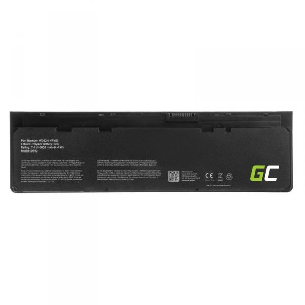 Green Cell Bateria WD52H VFV59 7,4/7,6V 5000mAh do Dell Latitude E7240 E7250