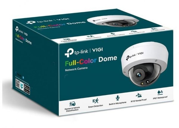 TP-LINK Kamera sieciowa VIGI C250(2.8mm) 5MP Full-Color Dome