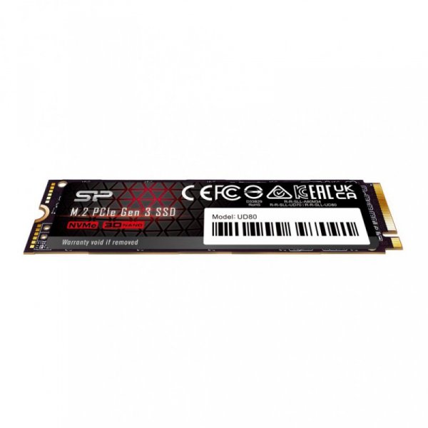 Silicon Power Dysk SSD UD80 1TB PCIe M.2 2280 Gen 3x4 3400/3000 MB/s