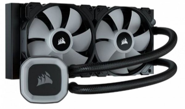 Corsair Chłodzenie procesora H100 RGB 240 mm CPU Cooler