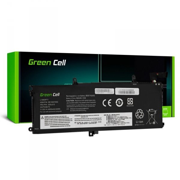Green Cell Bateria L18M3P71 11,55V 4650mAh do Lenovo ThinkPad T590 T15 P15s