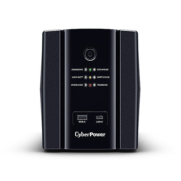 CyberPower Zasilacz awaryjny UPS UT1500EG-FR 1500VA/900W 4ms/AVR/4xFR/RJ11/RJ45