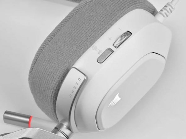 Corsair Słuchawki HS80 RGB USB Wired White