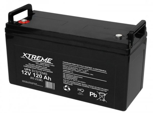 BLOW Akumulator żelowy 12V/120Ah XTREME UPS PRO