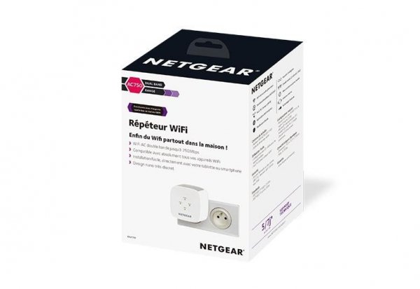 Netgear Wzmacniacz sygnału EX3110 AC750 Wall Plug WiFi Extender