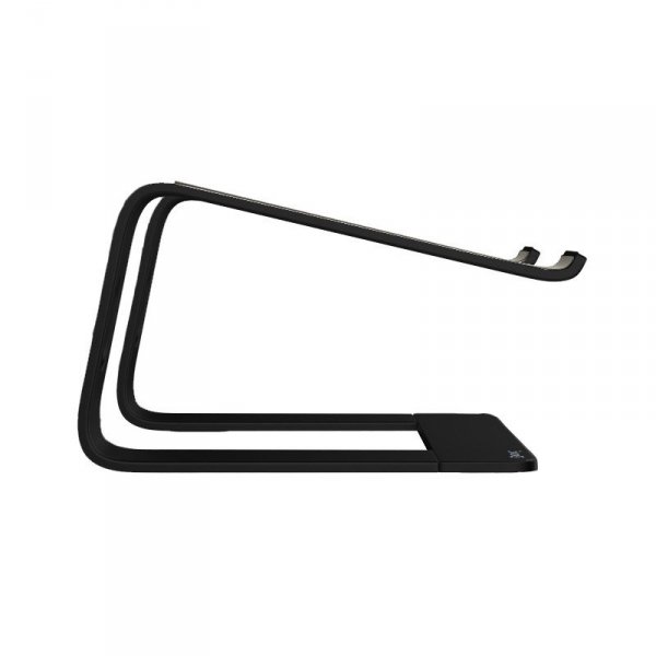 CRONG AluBench  Aluminiowa podstawka do laptopa Czarna