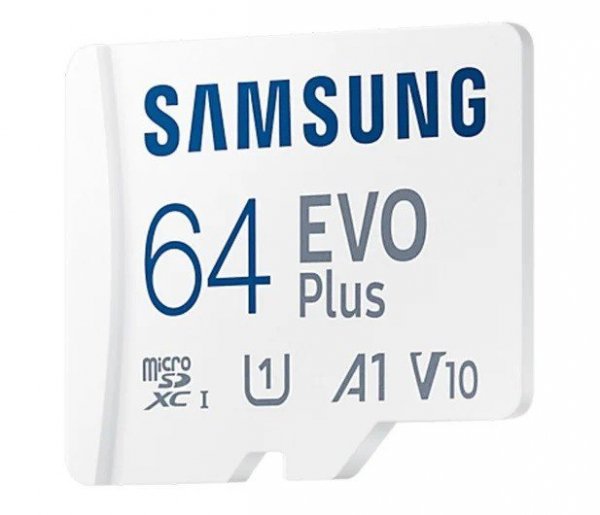 Samsung Karta pamięci microSD MB-MC64SA EU EVO Plus 64GB + adapter