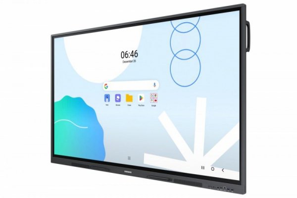 Samsung Monitor interaktywny WA65D 65 cali Dotykowy 16h/7 400(cd/m2) 3840x2160 (UHD) Android 13 3xHDMI 5xUSB 1xRJ45 WiFi/BT 3 la