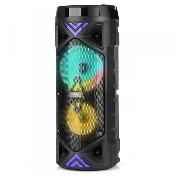 Media-Tech Głośnik FUNBOX KEG PRO MT3182 Karaoke/Bluetooth 5.0+EDR/FM/MP3?MicroSD/USB/Equalizer/AUX/Jack 6.3/Pilot/LED/RMS 50W/P