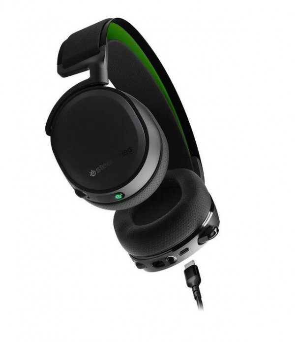 SteelSeries Słuchawki Arctis 7X+ bezprzewodowe z mikrofonem Nauszne Czarne
