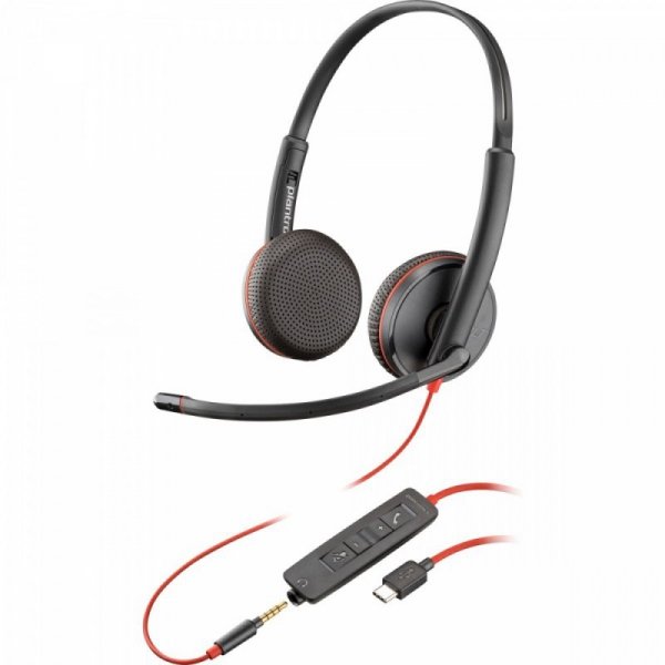 POLY Zestaw słuchawkowy Blackwire C3225 Stereo USB-C 80S04AA