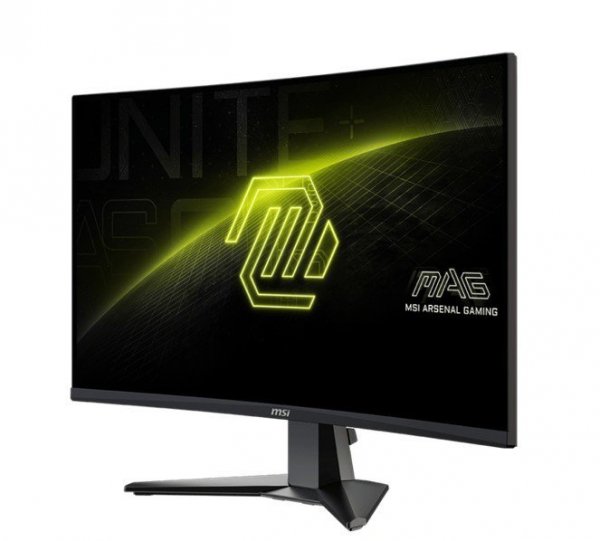 MSI Monitor  MAG 27C6F 27 cali/LED/FHD/Curv/180Hz/Black