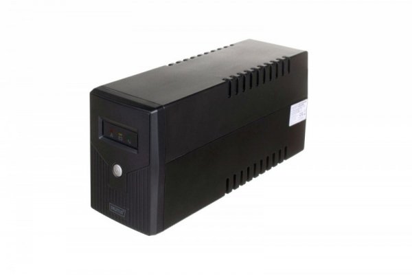 Digitus UPS Line-Ineractive LED BASIC, 800VA/480W, 1x12V/9A, AVR, 2x Schuko CEE 7/3