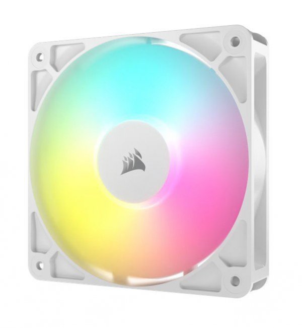 Corsair Wentylator RS120 ARGB White 120mm Fan Single Pack