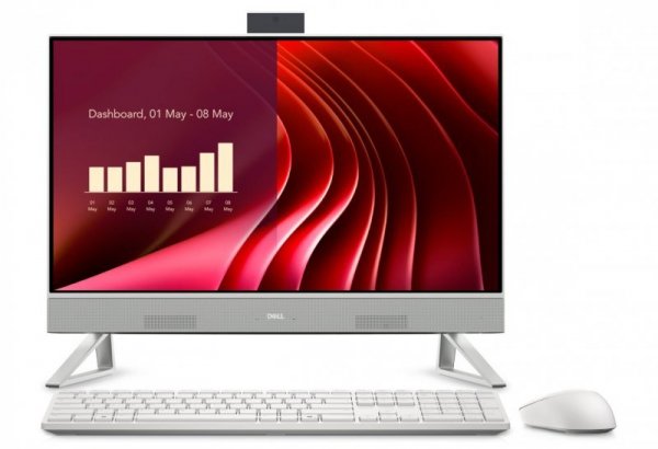 Dell Komputer Dell 24 All-in-One EC24250 Win11Pro 7-150U/16GB/1TB/23.8 FHD Touch/Intel Graphics/Cam/WLAN + BT/Backlit Kb/3Y ProS