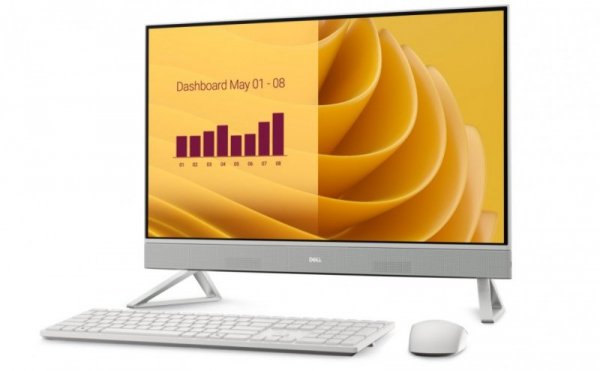 Dell Komputer Dell 27 All-in-One EC27250 Win11Pro 7-150U/32GB/1TB/27.0 FHD Touch/Intel Graphics/Cam/WLAN + BT/Backlit Kb/3Y ProS