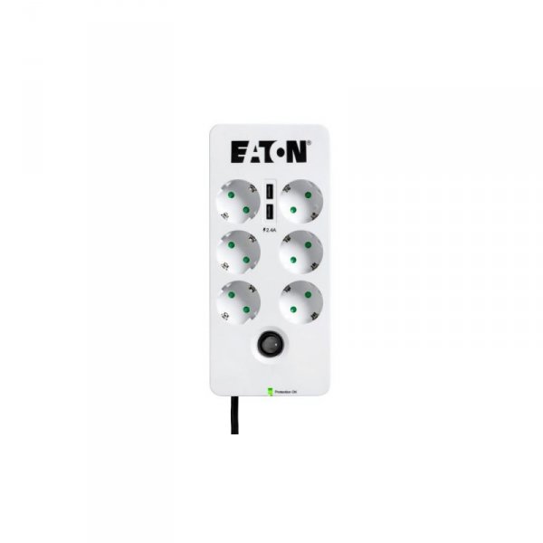 Eaton Listwa zasilająca Protection Box 6 USB DIN