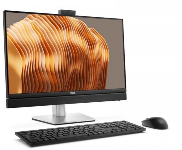 Dell Komputer Dell Pro 24 All-in-One Plus QB24250 W11Pro U5 245/16GB/512GB/23.81 FHD/Int/FHD Cam/Mic/WLAN+BT/WirelessKb&Mouse/16