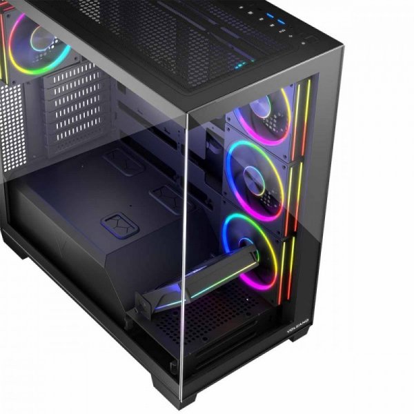 MODECOM Obudowa PC STELLAR 5F ARGB 10 Czarna