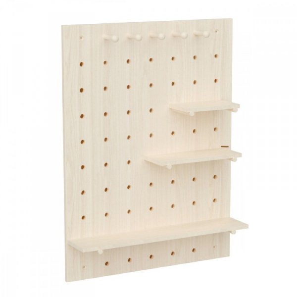 Maclean Drewniana tablica organizer MC-131 WD