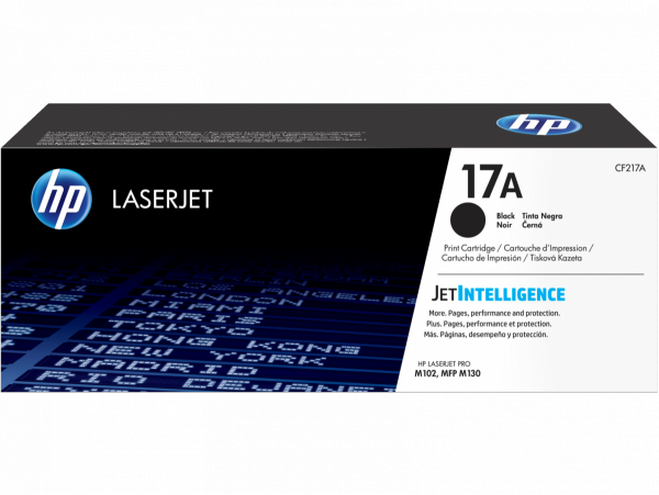 HP Toner/17A Black LaserJet Cart  CF217A