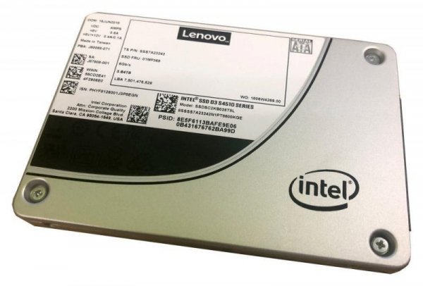 Lenovo ThinkSystem 2.5in S4510 480GB  Read Intensive SATA 6Gb HS  SSD