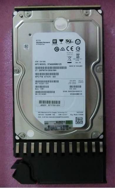 Hewlett Packard Enterprise HDD 4TB SAS MSA  3.5 Inch **Refurbished**