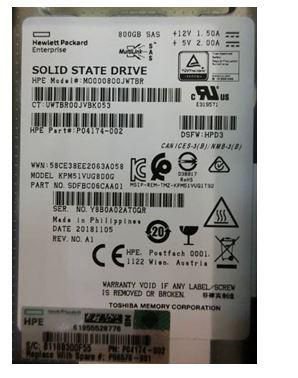 Hewlett Packard Enterprise 1.6TB SAS Solid State Drive 2.5-inch small form factor