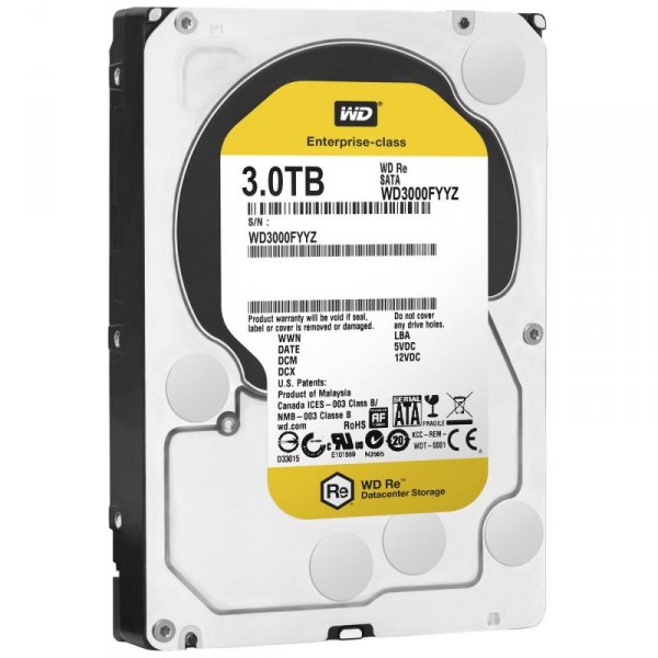 Western Digital WD RE4 3TB 7200RPM 24x7 **Refurbished**