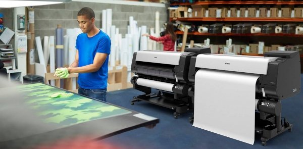 Ploter CANON imagePROGRAF TX-4200 z 2-ma rolkmi podającymi + taca układająca SS41